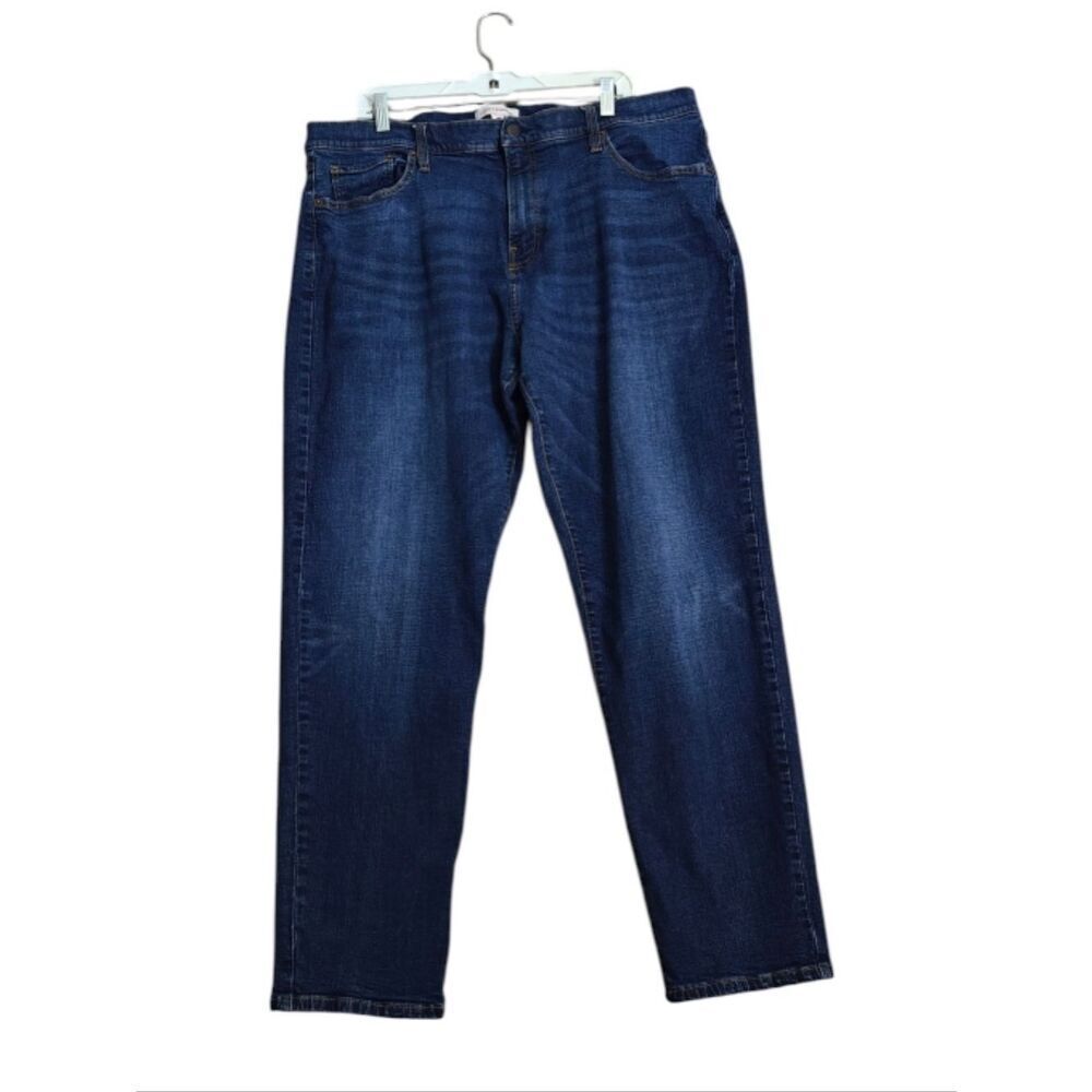 Lucky Brand Men's Straight Jeans in Dark Blue Wash